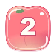 ピーチのゼリー 2