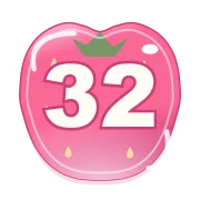 いちごのゼリー 32