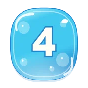 ソーダのゼリー 4